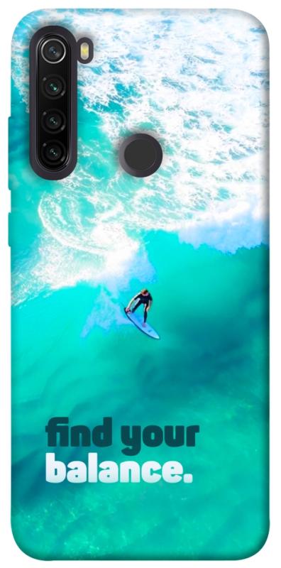 Чохол itsPrint Find your balance для Xiaomi Redmi Note 8T, спорт, купити оптом з доставкою