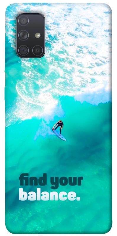 Чохол itsPrint Find your balance для Samsung Galaxy A71, спорт, купити оптом з доставкою