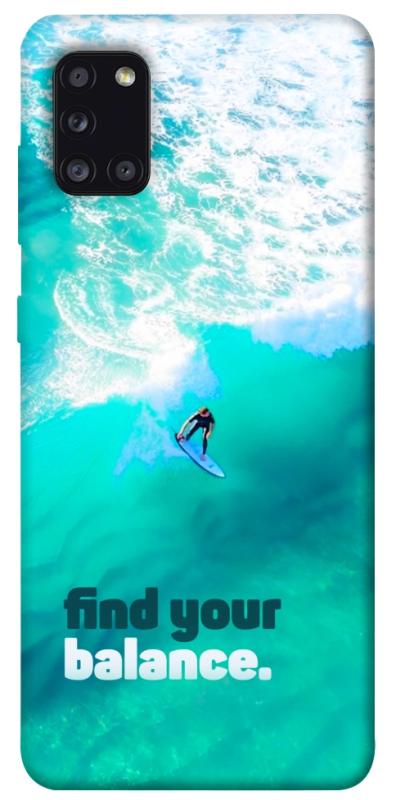 Чохол itsPrint Find your balance для Samsung Galaxy A31, спорт, купити оптом з доставкою