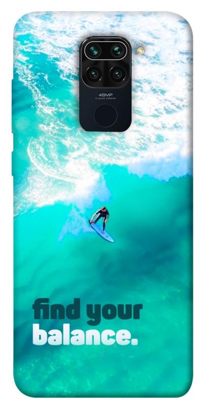 Чохол itsPrint Find your balance для Xiaomi Redmi Note 9 / Redmi 10X, спорт, купити оптом з доставкою
