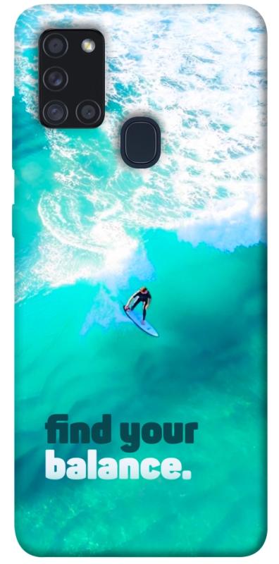 Чохол itsPrint Find your balance для Samsung Galaxy A21s, спорт, купити оптом з доставкою