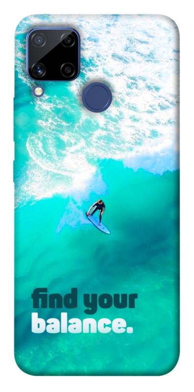 Чохол itsPrint Find your balance для Realme C15, спорт, купити оптом з доставкою