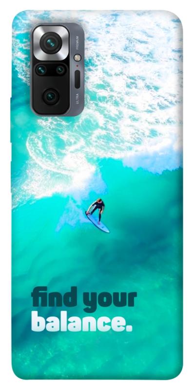 Чохол itsPrint Find your balance для Xiaomi Redmi Note 10 Pro, спорт, купити оптом з доставкою