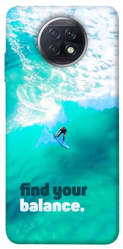 Чохол itsPrint Find your balance для Xiaomi Redmi Note 9 5G / Note 9T, спорт, купити оптом з доставкою