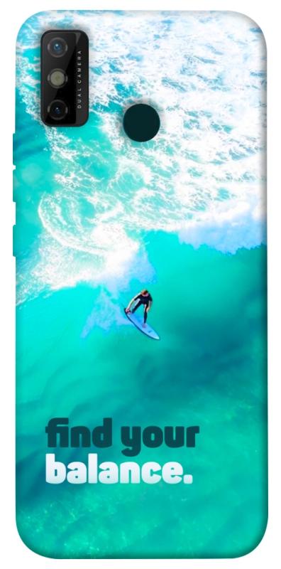 Чохол itsPrint Find your balance для TECNO Spark 6 Go, спорт, купити оптом з доставкою