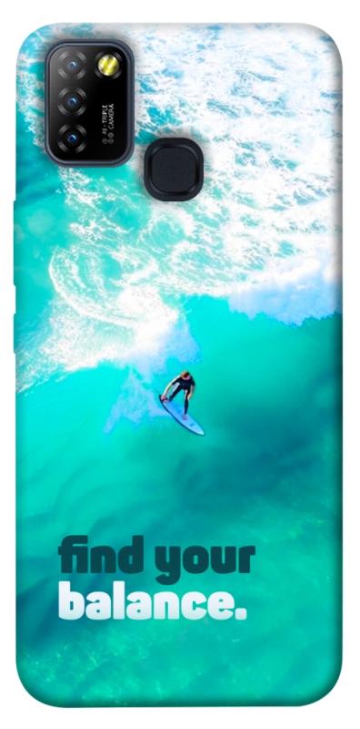 Чохол itsPrint Find your balance для Infinix Hot 10 Lite, спорт, купити оптом з доставкою