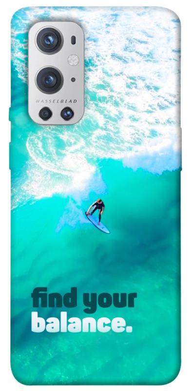 Чохол itsPrint Find your balance для OnePlus 9 Pro, спорт, купити оптом з доставкою