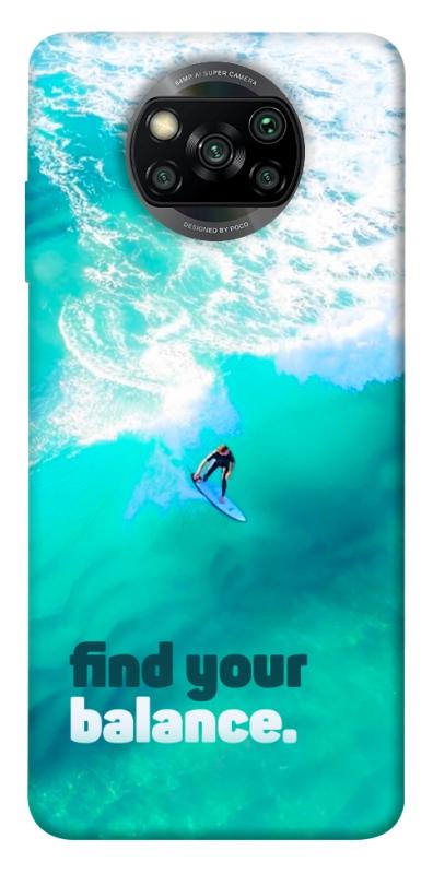 Чохол itsPrint Find your balance для Xiaomi Poco X3 NFC / Poco X3 Pro, спорт, купити оптом з доставкою
