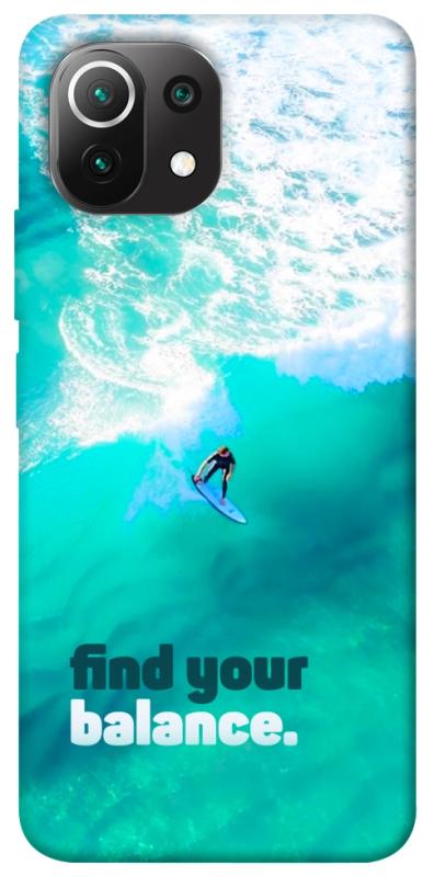 Чохол itsPrint Find your balance для Xiaomi Mi 11 Lite, спорт, купити оптом з доставкою