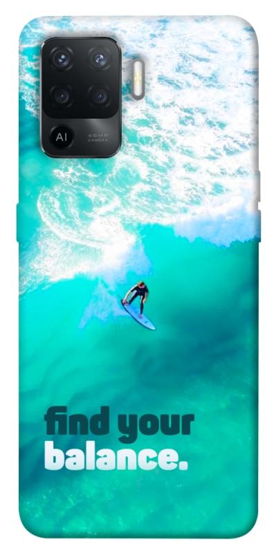 Чохол itsPrint Find your balance для Oppo Reno 5 Lite, спорт, купити оптом з доставкою