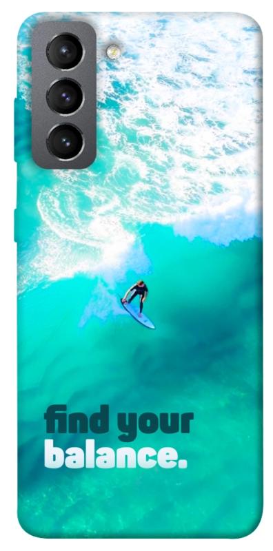 Чохол itsPrint Find your balance для Samsung Galaxy S21 FE, спорт, купити оптом з доставкою