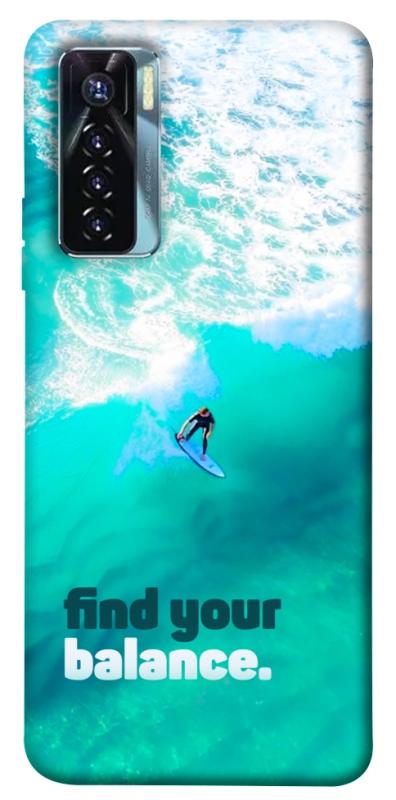 Чохол itsPrint Find your balance для TECNO Camon 17 Pro, спорт, купити оптом з доставкою