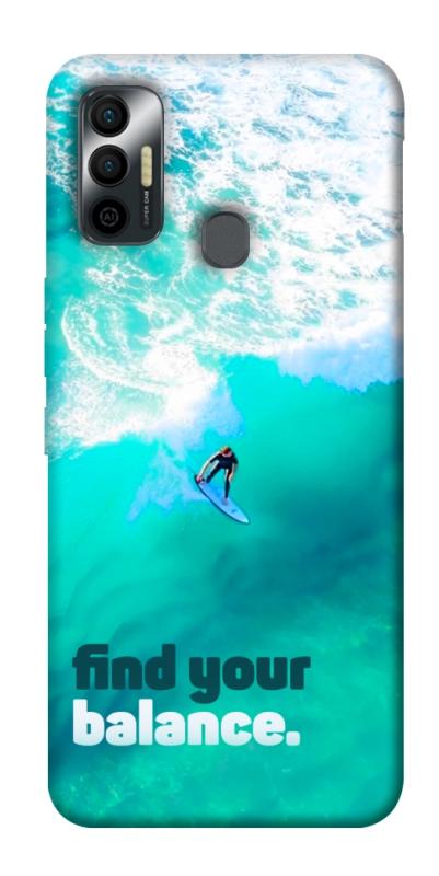 Чохол itsPrint Find your balance для TECNO Spark 7, спорт, купити оптом з доставкою