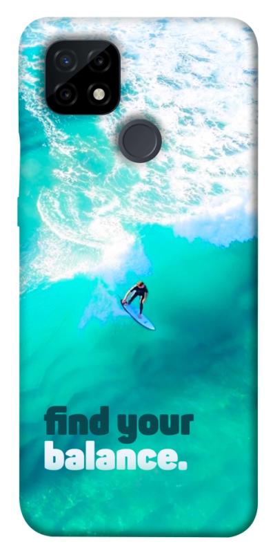 Чохол itsPrint Find your balance для Realme C21, спорт, купити оптом з доставкою