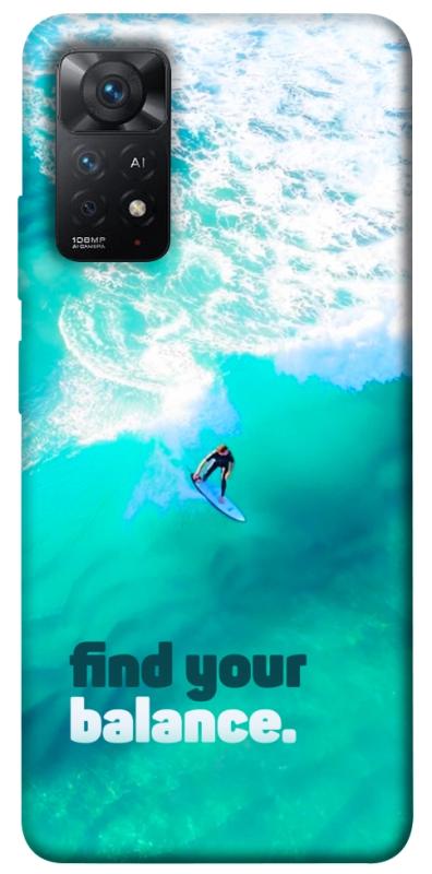 Чохол itsPrint Find your balance для Xiaomi Redmi Note 11 Pro 4G/5G, спорт, купити оптом з доставкою