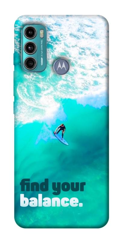 Чохол itsPrint Find your balance для Motorola Moto G60, спорт, купити оптом з доставкою
