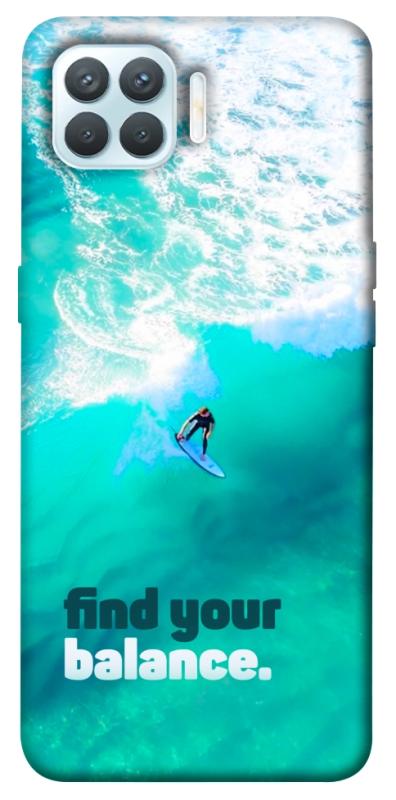 Чохол itsPrint Find your balance для Oppo F17 Pro, спорт, купити оптом з доставкою