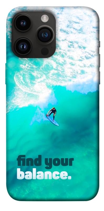 Чохол itsPrint Find your balance для Apple iPhone 14 Pro Max (6.7"), спорт, купити оптом з доставкою