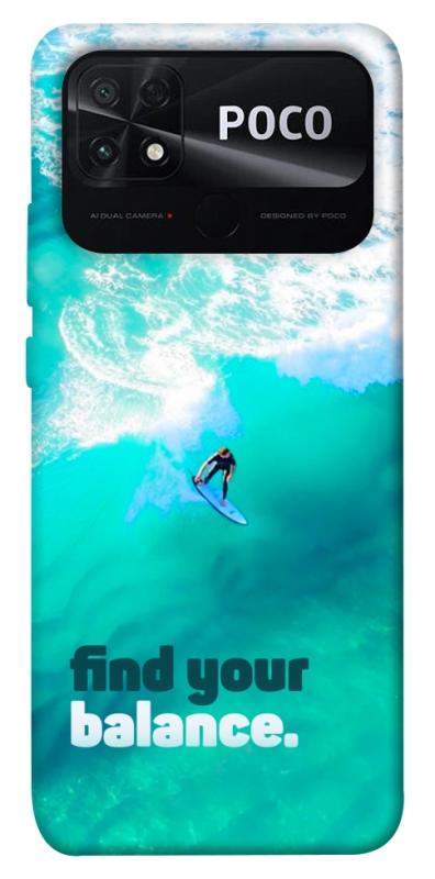 Чохол itsPrint Find your balance для Xiaomi Poco C40, спорт, купити оптом з доставкою