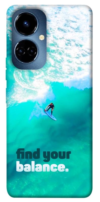 Чохол itsPrint Find your balance для TECNO Camon 19 (CI6n) / 19 Pro (CI8n), спорт, купити оптом з доставкою