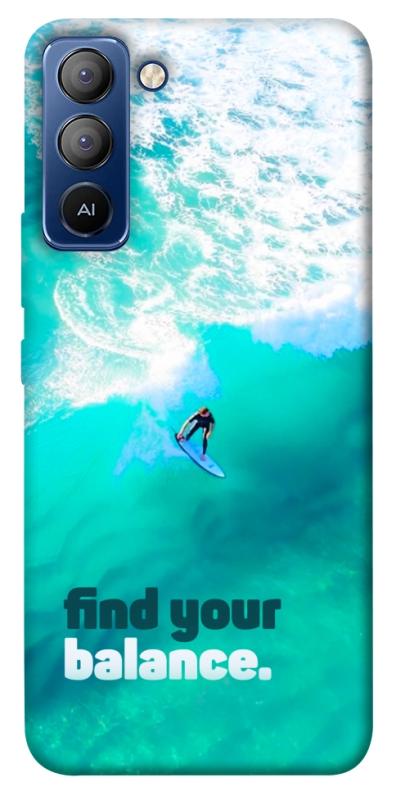 Чохол itsPrint Find your balance для TECNO Pop 5 LTE, спорт, купити оптом з доставкою