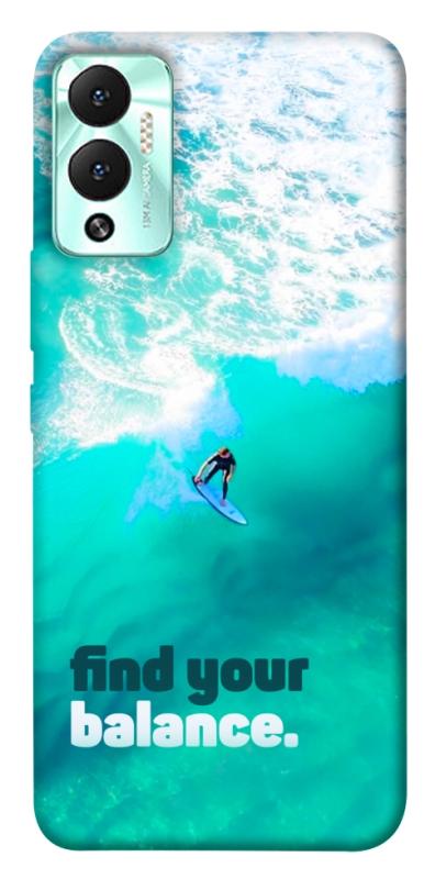 Чохол itsPrint Find your balance для Infinix Hot 12 Play, спорт, купити оптом з доставкою