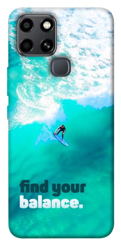 Чохол itsPrint Find your balance для Infinix Smart 6, спорт, купити оптом з доставкою