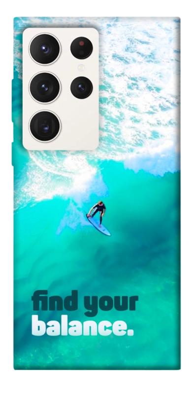 Чохол itsPrint Find your balance для Samsung Galaxy S23 Ultra, спорт, купити оптом з доставкою