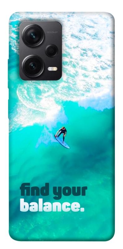 Чохол itsPrint Find your balance для Xiaomi Redmi Note 12 Pro+ 5G, спорт, купити оптом з доставкою