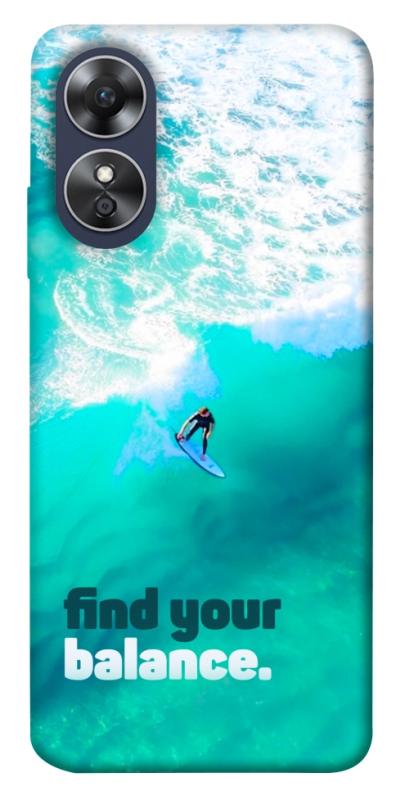 Чохол itsPrint Find your balance для Oppo A17, спорт, купити оптом з доставкою