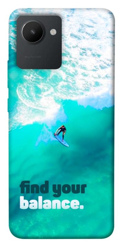 Чохол itsPrint Find your balance для Realme C30s, спорт, купити оптом з доставкою