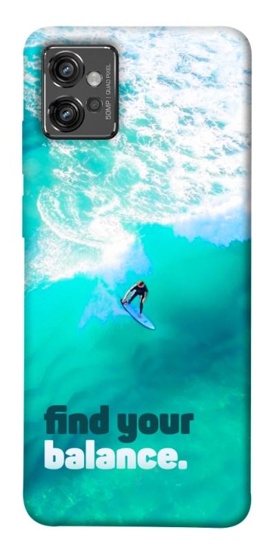 Чохол itsPrint Find your balance для Motorola Moto G32, спорт, купити оптом з доставкою
