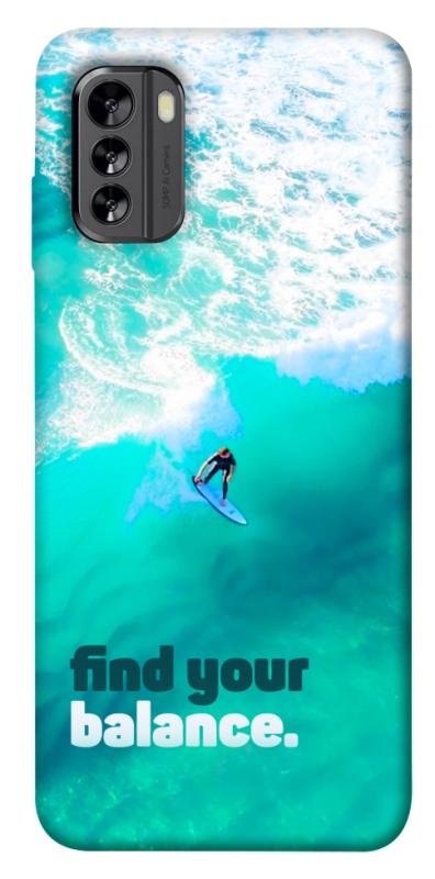 Чохол itsPrint Find your balance для Nokia G60, спорт, купити оптом з доставкою