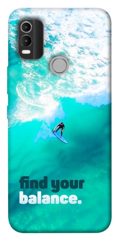 Чохол itsPrint Find your balance для Nokia C21 Plus, спорт, купити оптом з доставкою