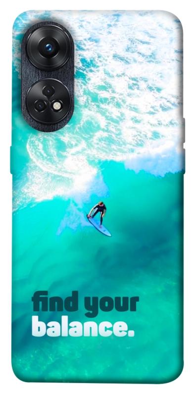 Чохол itsPrint Find your balance для Oppo Reno 8 T 4G, спорт, купити оптом з доставкою