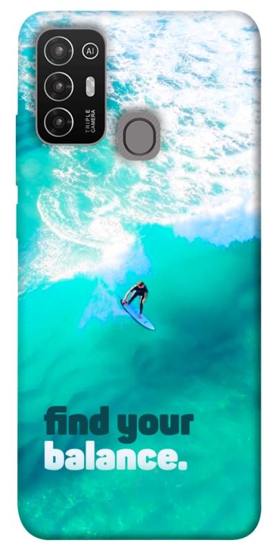 Чохол itsPrint Find your balance для ZTE Blade A52, спорт, купити оптом з доставкою