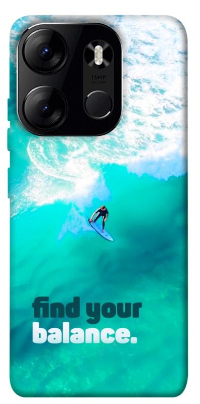 Чохол itsPrint Find your balance для Tecno Spark Go 2023, спорт, купити оптом з доставкою