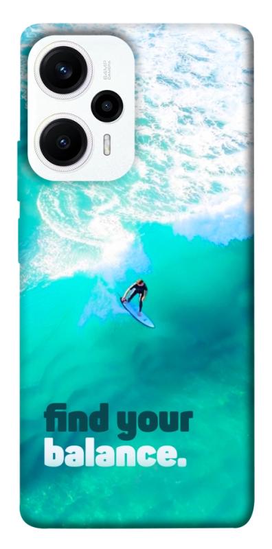 Чохол itsPrint Find your balance для Xiaomi Poco F5 / Note 12 Turbo, спорт, купити оптом з доставкою