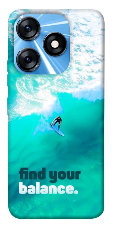 Чохол itsPrint Find your balance для TECNO Spark 10 Pro, спорт, купити оптом з доставкою