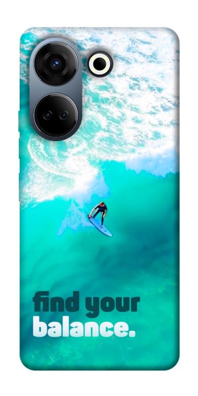 Чохол itsPrint Find your balance для TECNO Camon 20 Pro (CK7n), спорт, купити оптом з доставкою