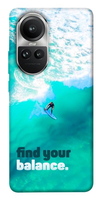 Чохол itsPrint Find your balance для Oppo Reno 10, спорт, купити оптом з доставкою