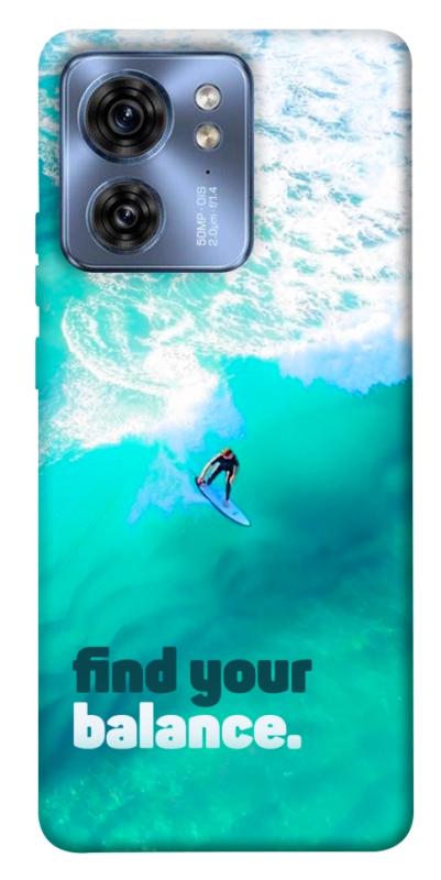 Чохол itsPrint Find your balance для Motorola Edge 40, спорт, купити оптом з доставкою