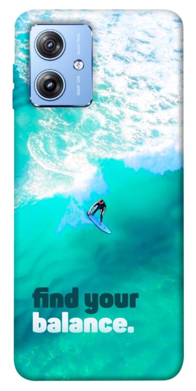 Чохол itsPrint Find your balance для Motorola Moto G84, спорт, купити оптом з доставкою