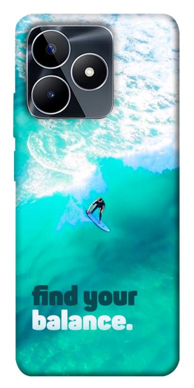 Чохол itsPrint Find your balance для Realme C53, спорт, купити оптом з доставкою