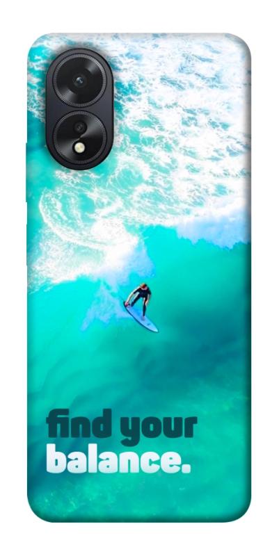 Чохол itsPrint Find your balance для Oppo A38, спорт, купити оптом з доставкою
