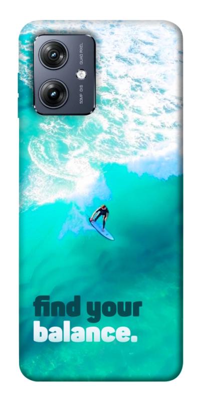 Чохол itsPrint Find your balance для Motorola Moto G54, спорт, купити оптом з доставкою