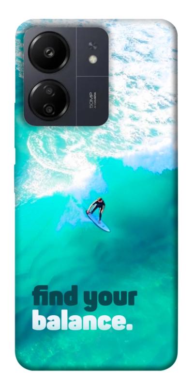 Чохол itsPrint Find your balance для Xiaomi Redmi 13C, спорт, купити оптом з доставкою