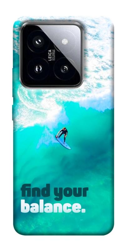 Чохол itsPrint Find your balance для Xiaomi 14 Pro, спорт, купити оптом з доставкою