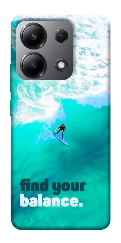 Чохол itsPrint Find your balance для Xiaomi Redmi Note 13 4G, спорт, купити оптом з доставкою