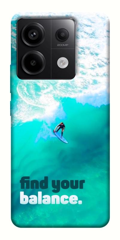 Чохол itsPrint Find your balance для Xiaomi Redmi Note 13 Pro 4G, спорт, купити оптом з доставкою